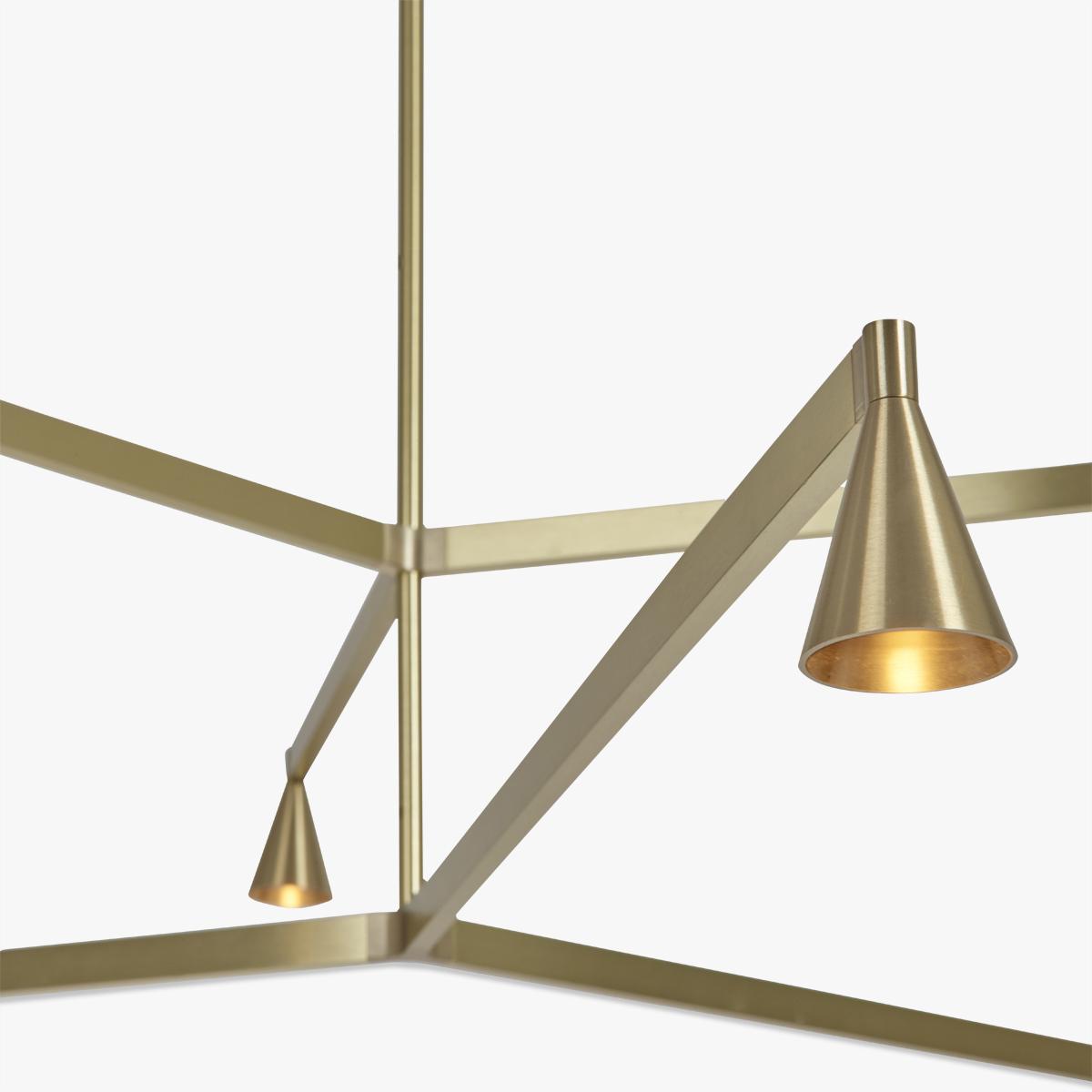 Austere Chandelier by Hans Verstuyft RL 5022 Black 21 CO 0002 Great