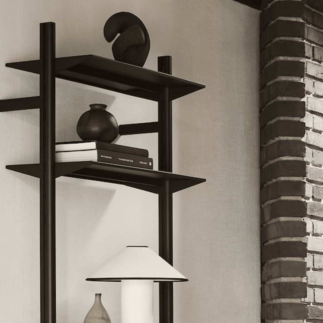 Pira G2 Bundle_W_A | Bundle | Wall mounted | Walnut | Black grey | W700mm x D360mm x H2050mm