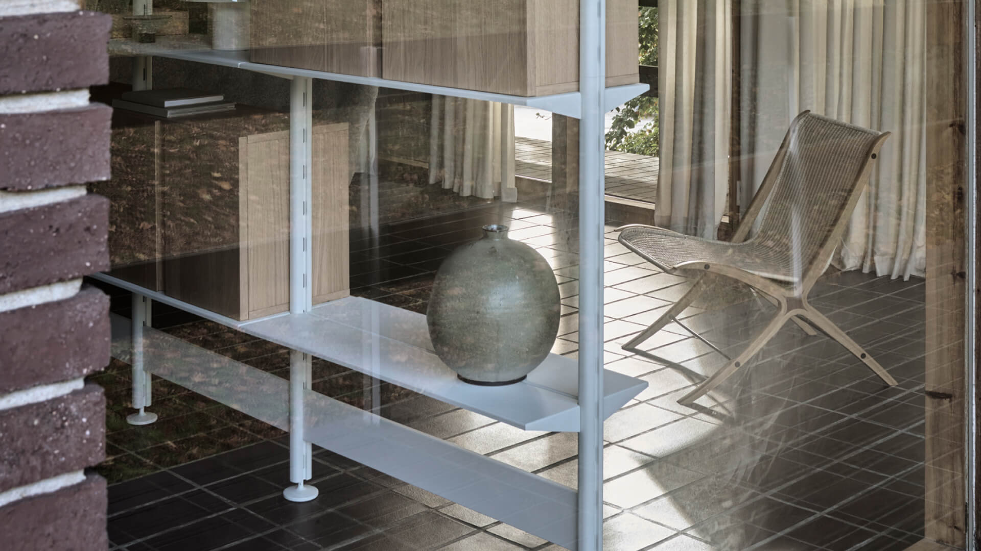 Pira G2 Bundle_C_B | Bundle | Floor-ceiling mounted | Oak | White | H2400-2470mm x W2300mm x D340mm