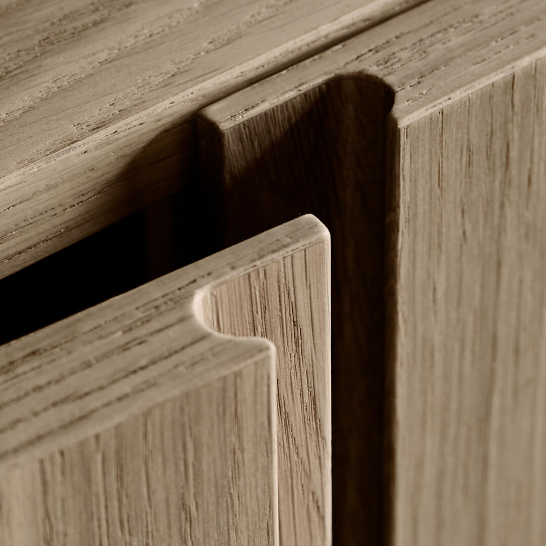 Pira G2 Bundle_C_B | Bundle | Floor-ceiling mounted | Oak | White | H2400-2470mm x W2300mm x D340mm